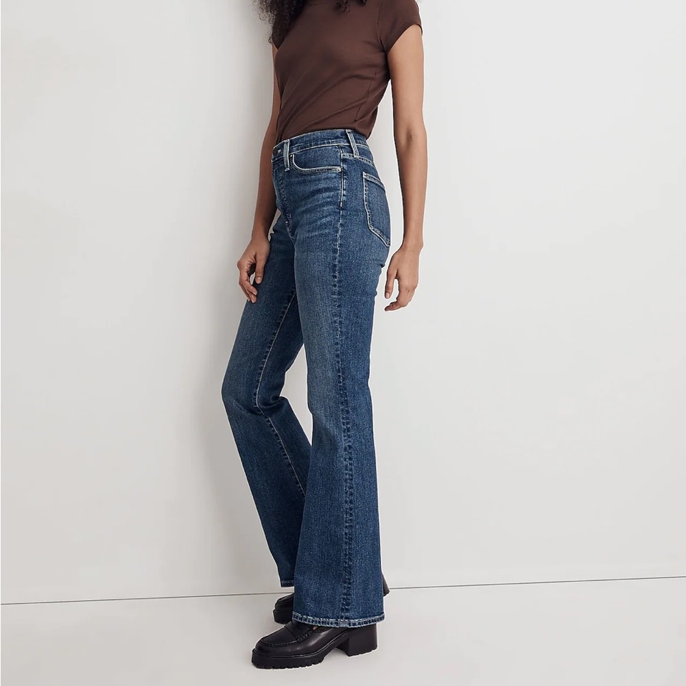Madewell Perfect Vintage Flare Jeans Halstrom wash size 27